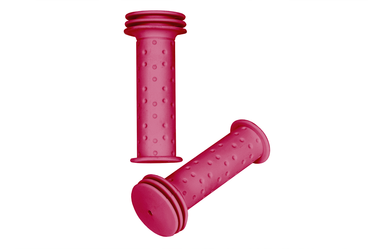 Грипсы XH-G143 100mm, резина, бордо