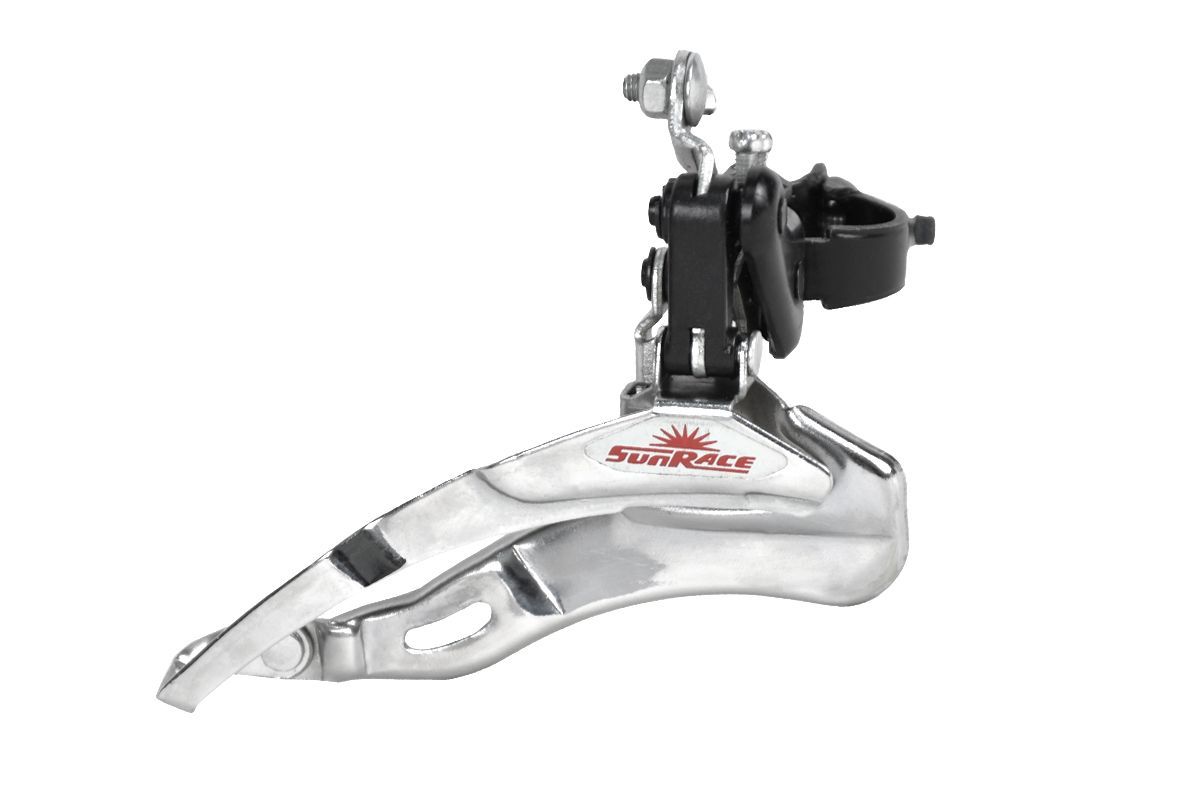 Переключатель передний SHIMANO TZ-30,хомут 31,8мм,48Т,верхняя тяга,черный