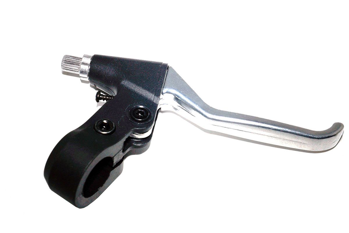 Тормозная ручка правая HAO-338C,2-3 пальца,алюм\пластик